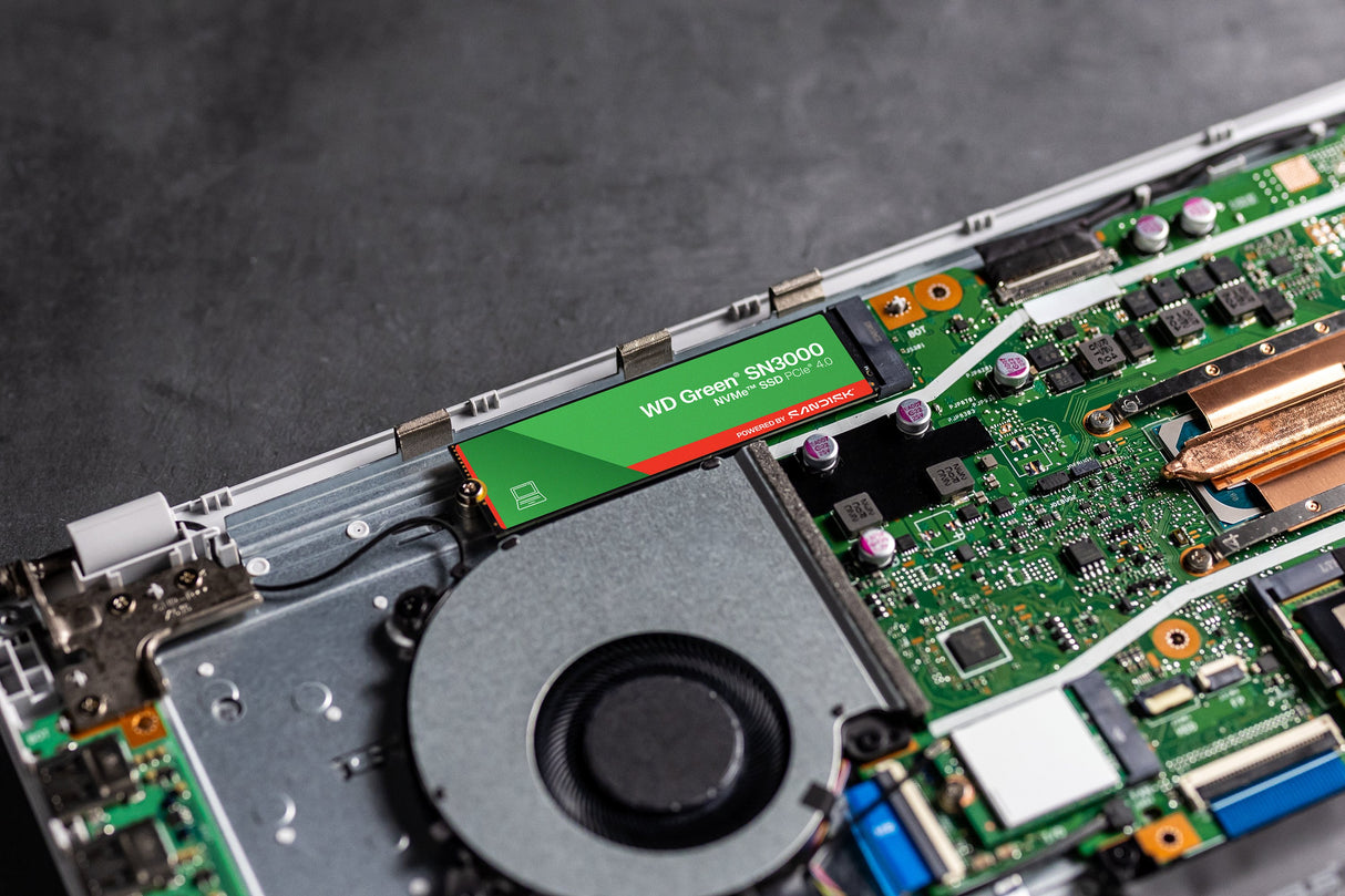 EAN 0718037904610 - SanDisk Green WD SN3000 NVMe 2 TB M.2 PCI Express 4.0 imagen 9