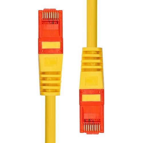 Proxtend U/Utp Cat6 Lszh Awg 24 Cu Yellow 25cm
