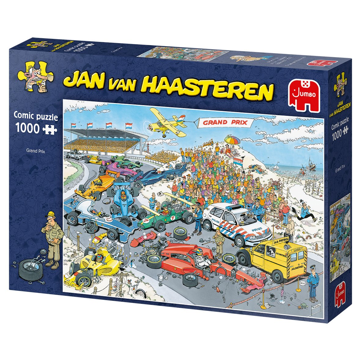 Jumbo Jan Van Haasteren Formel 1 Der Start 1000 Teile Puzzle (19093)