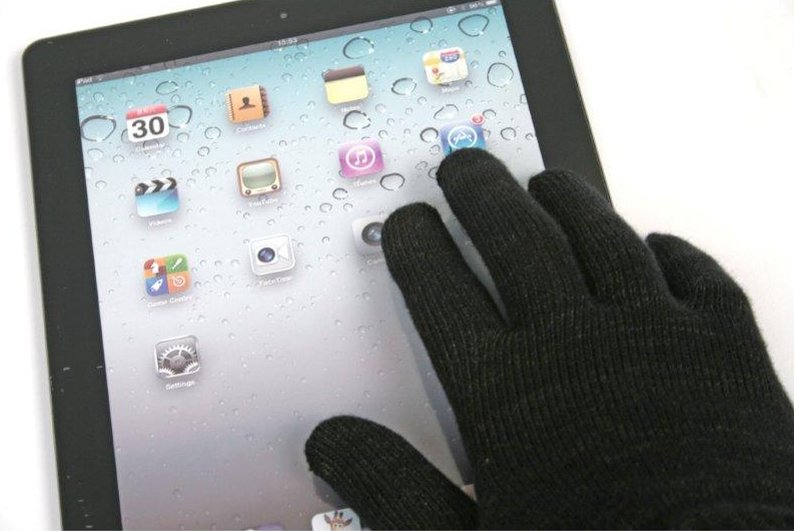 Platinet Guantes Pantalla Tactil Negro Tamao M Pgl01bm