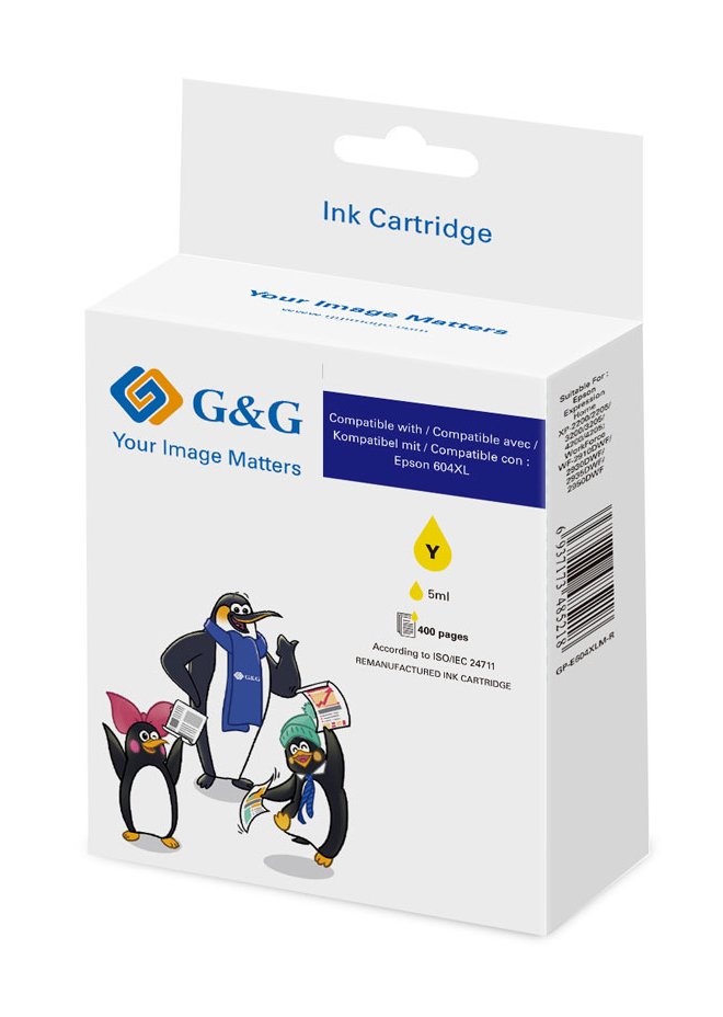 G&G Tintencartucho Compatible Epson 604xl - Amarillo