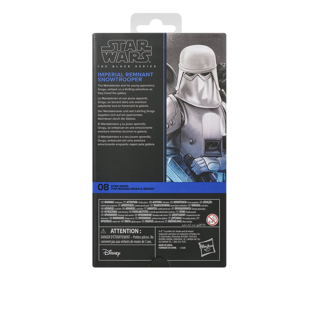 Figura Imperial Remnant Snowtrooper Star Wars The Mandalorian & Grogu 15cm