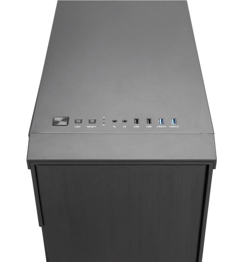 Caja Pc Geh Nanoxia Deep Silence 8 - Basic Usb 3.0 - Matx Atx W.Odd
