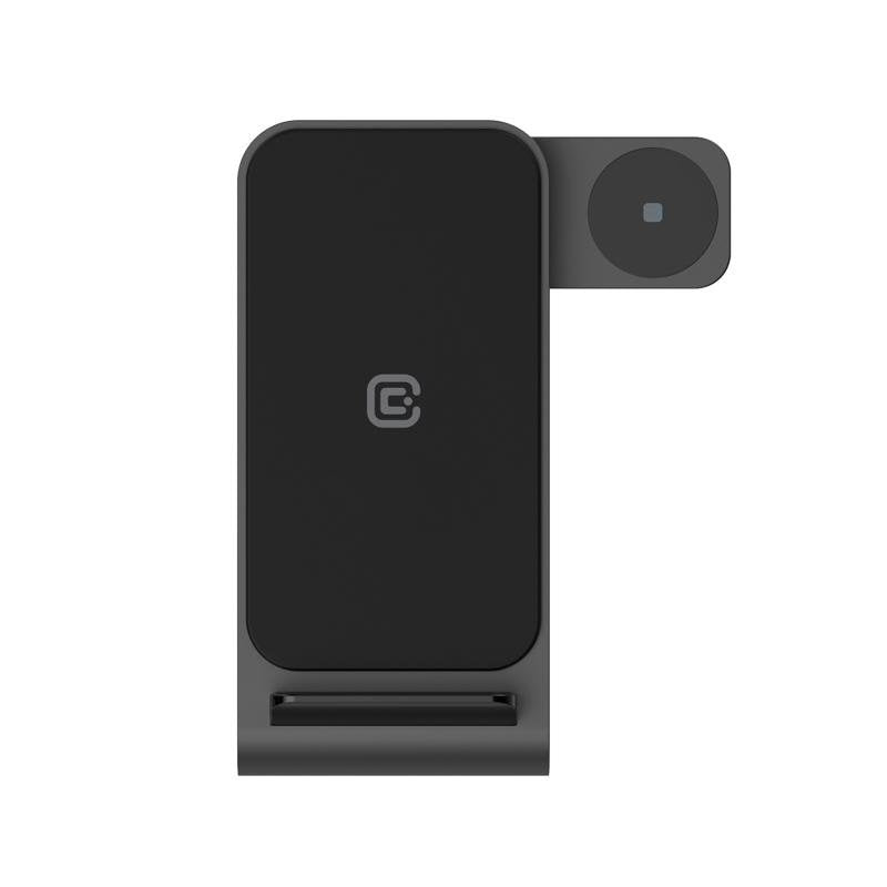 EAN 5904310703550 - Crong PowerSpot Auriculares, Smartphone, Reloj inteligente Negro USB Cargador inalámbrico Carga rápida In imagen 4