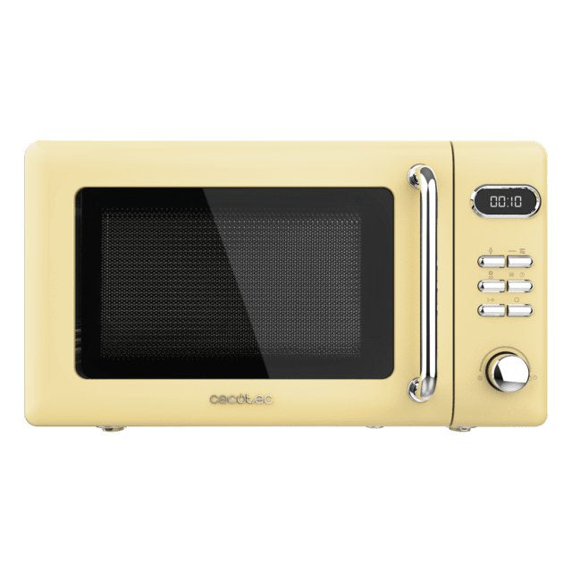 EAN 8435484017138 - Cecotec 01713 microondas Amarillo Microondas con grill Encimera 20 L 700 W imagen 1