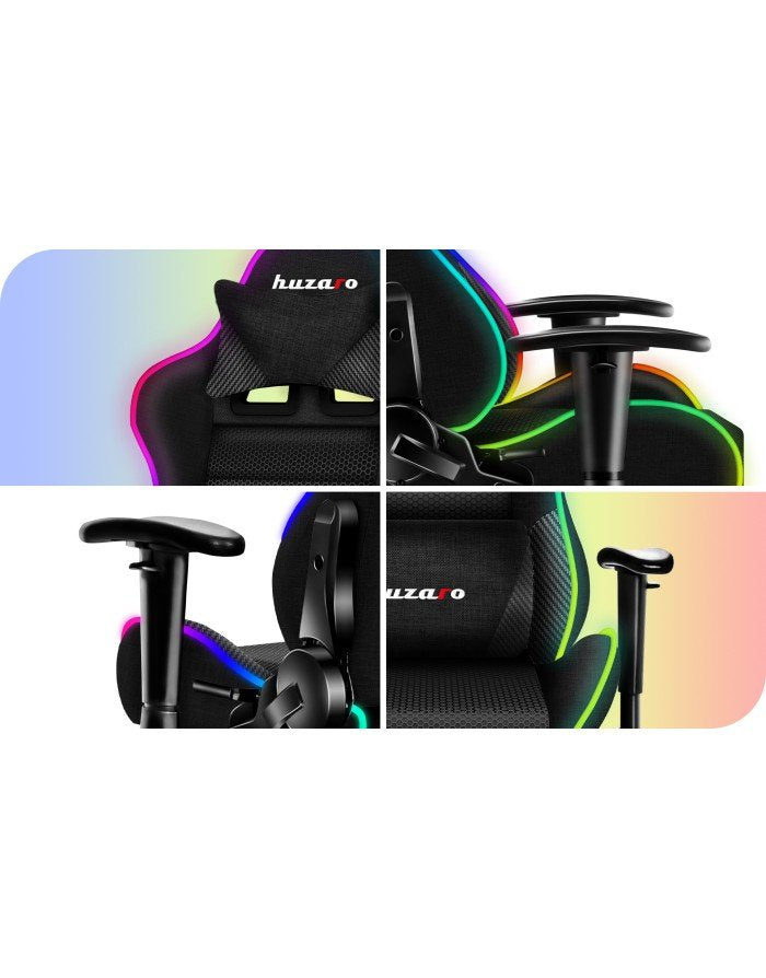 EAN 5903796010732 - Huzaro Ranger 6.0 RGB Silla para videojuegos universal Asiento (de seguridad) de butaca Negro imagen 15
