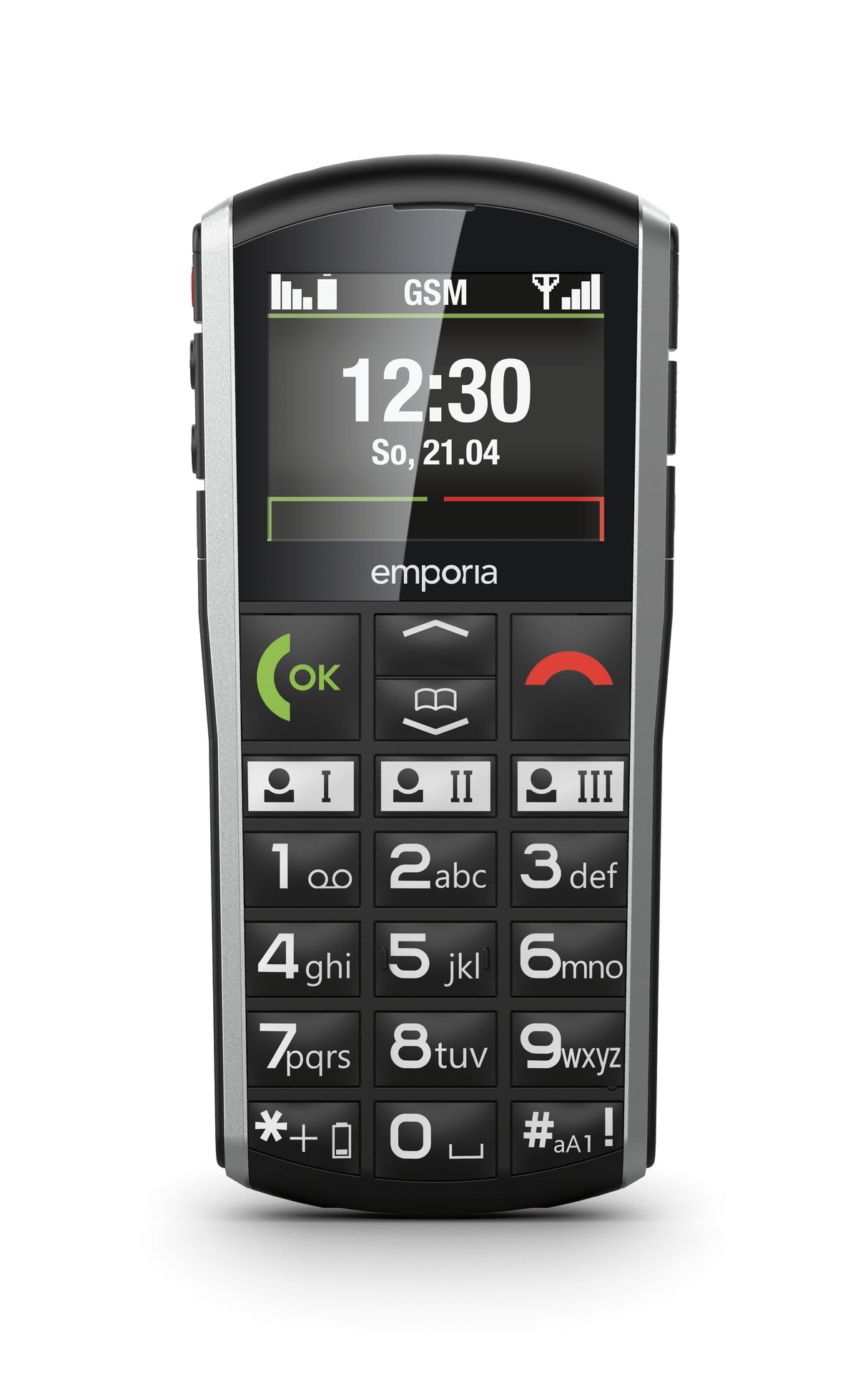 EAN 9005613161194 - Emporia emporiaSIMPLICITY 5,08 cm (2") 90 g Negro, Plata Teléfono para personas mayores imagen 15
