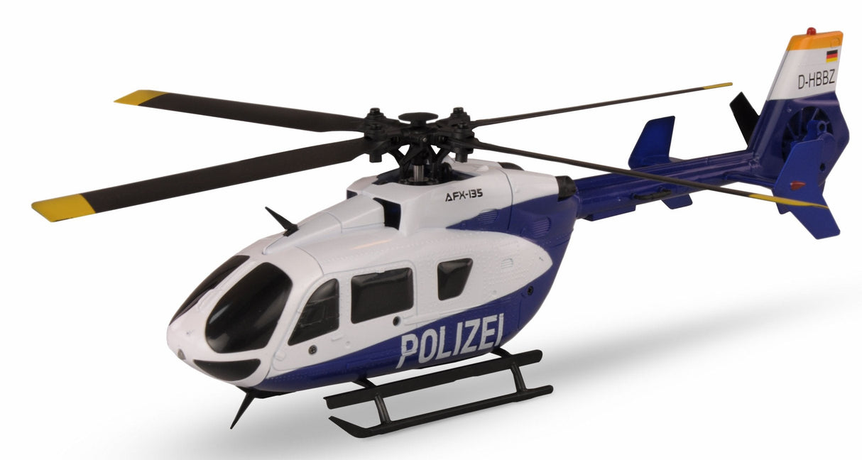Amewi Rc Helicóptero Afx-135 Polizei Li-Po Akku 350mah/14+
