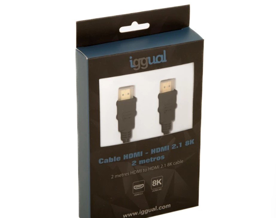 Iggual Cable Hdmi - Hdmi 2.1 8k 2 Metros Negro