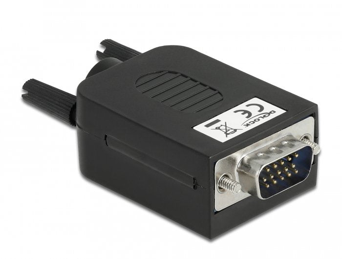Delock Adaptador Vga 15 Pin Macho A Terminalblock 10 Pin