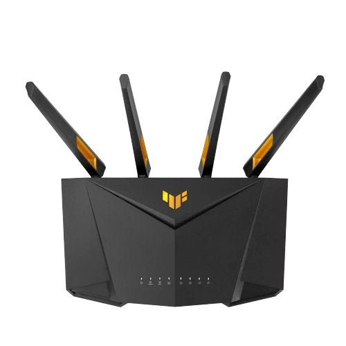 EAN 4711081760344 - ASUS TUF Gaming AX3000 V2 router inalámbrico Gigabit Ethernet Doble banda (2,4 GHz / 5 GHz) Negro, Naranj imagen 5