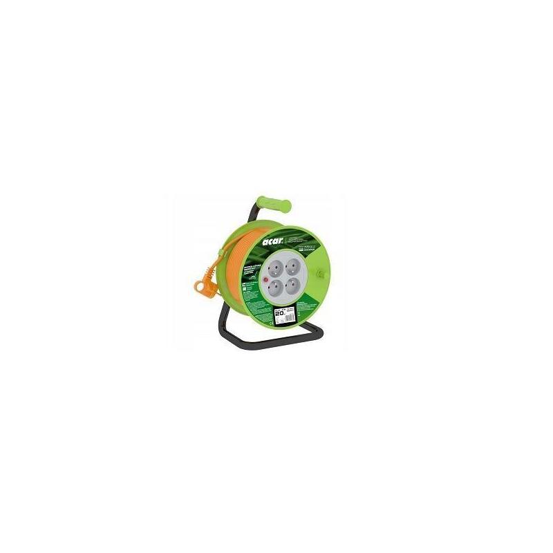 Cable Acar Pz-4z/Otm H05vv-F 3g1.0 20m De Extensión Retráctil