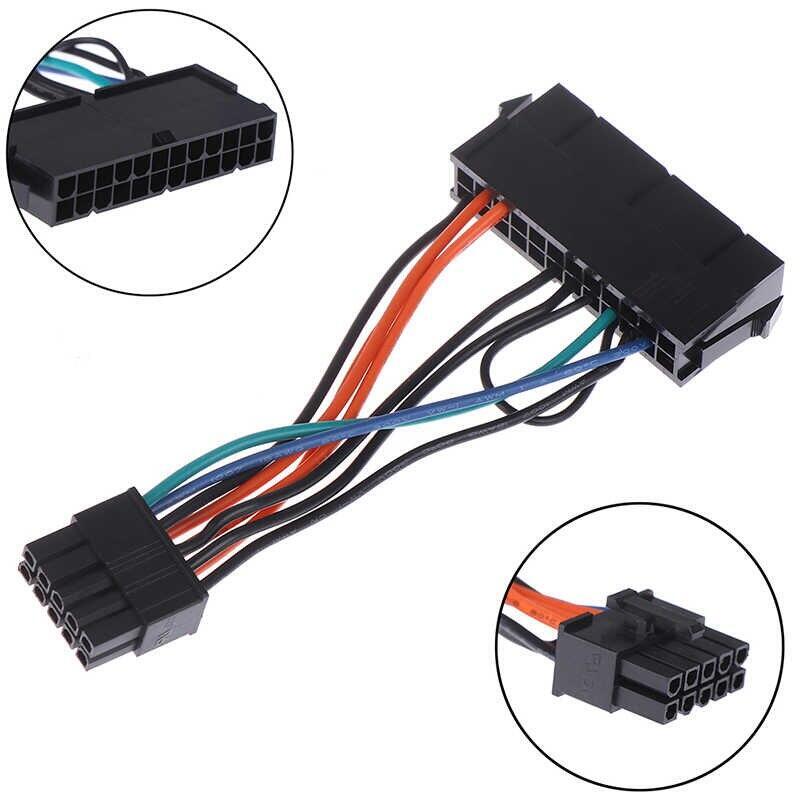 Cable Adaptador De Fuente De Alimentacion Standard Para Ordenadores Lenovo 24pins A 10pins (Valido Para Todas Las Placas Lenovo De 10 Pines)