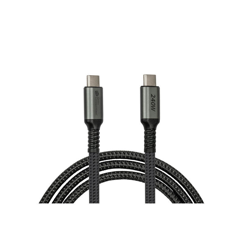 Cable Alcasa 2240-Cct005a Usb Usb 2.0 0,5 M Usb C Negro