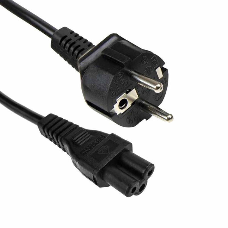 Cable De Alimentación Trébol 1.50 Reacondicionado