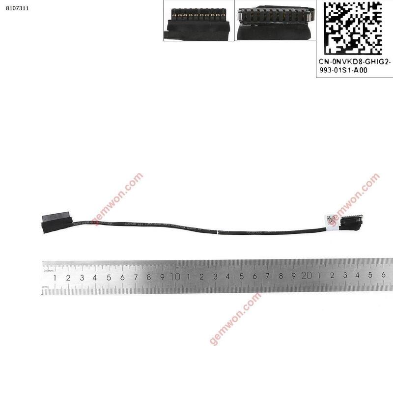 Cable De Batería Para Portátil Dell E5480 E5490 E5491 E5495 0Nvkd8 Dc02002Nx00