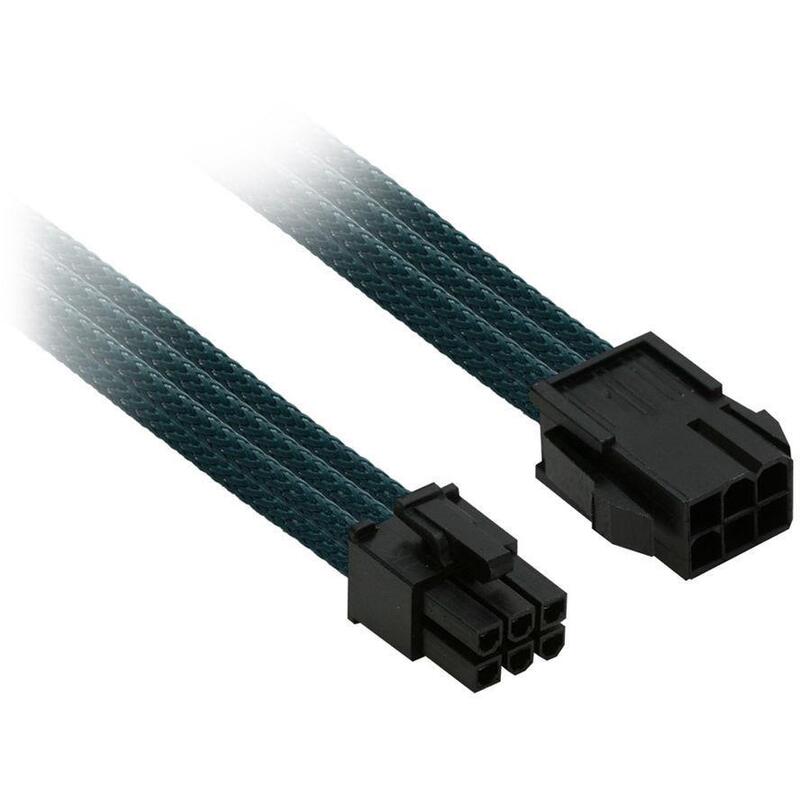 Cable De Extensión Nanoxia 6pin Pci-E, 30 Cm, Verde