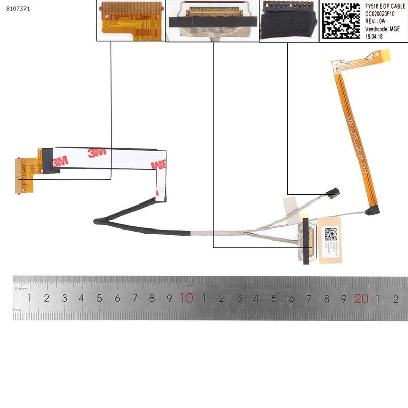 Cable De Pantalla Lenovo Legion Y530 15 Dc020023f10
