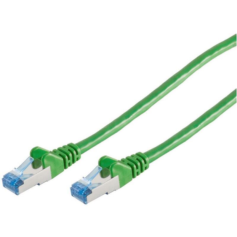 Cable De Red Cat6a Rj45 S/Ftp 5m Verde