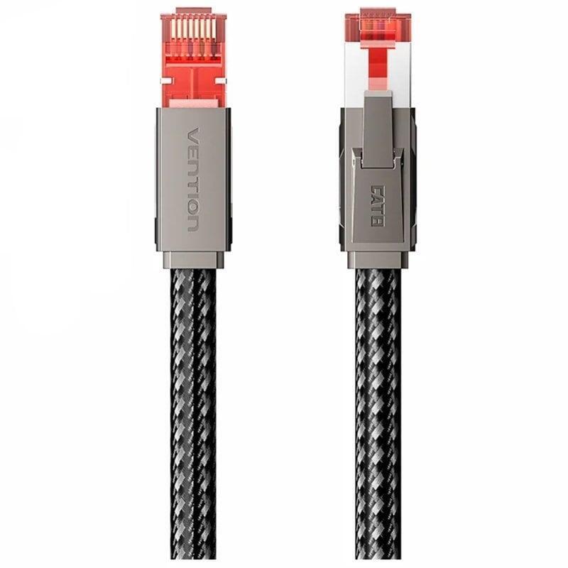 Cable De Red Rj45 Sftp Vention Ikmhi Cat.8 Gaming 3m Gris