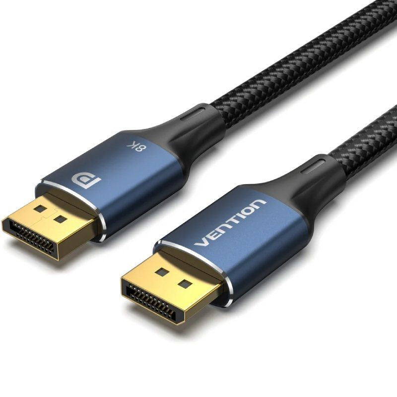 Cable Displayport 1.4 8k Vention Hcelh Displayport Macho Displayport Macho 2m Azul