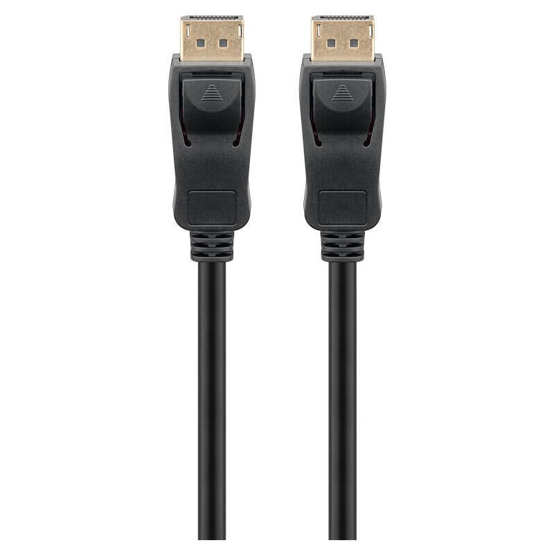 Cable Displayport 5m 4k 1,2 Chapado En Oro Negro