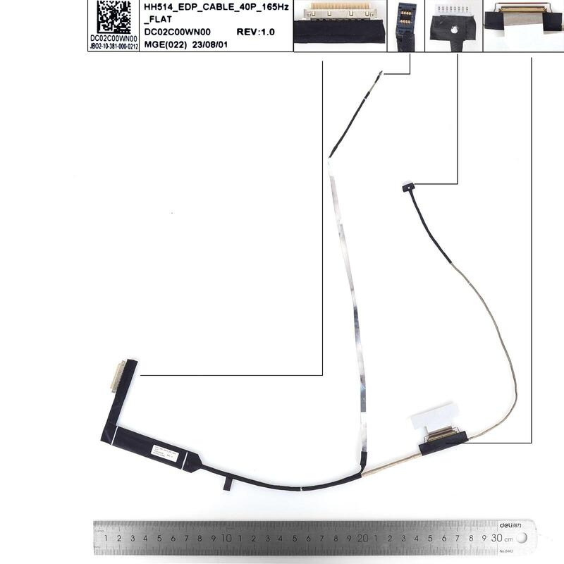 Cable Flex Para Portátil Acer An515-58 An515-46 An515-55 Dc02C00Wn00 50.Qfjn2.007 165Hz 40 Pines