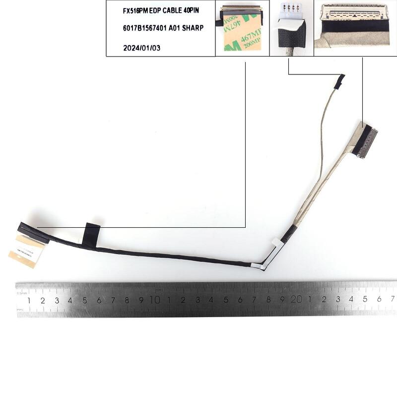 Cable Flex Para Portátil Asus Air2021 Fx516P/Pm/Pr Tuf516 6017B1567401 40 Pines