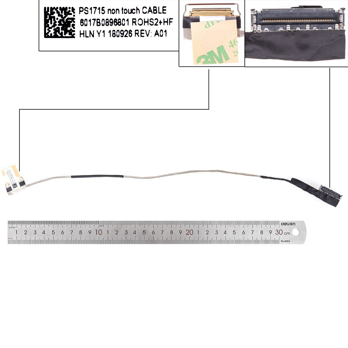 Cable Flex Para Portátil Hp 850 855 750 755 G5 Zbook 15U Ps1715 6017B0896801 Sin Táctil