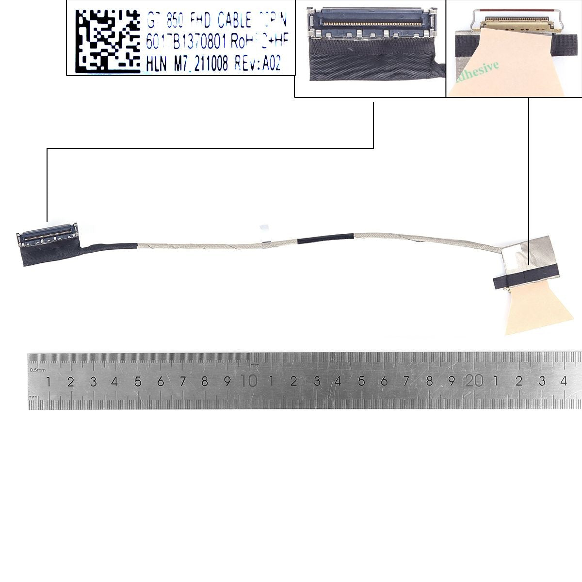 Cable Flex Para Portátil Hp Elitebook 850 G7 855 G7 850 G8 855 G8 6017B1370801 30 Pines