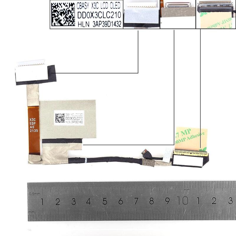 Cable Lcd Led Hp Spectre X360 14 Ea Tpn Q250 40pin 0.5 Dd0x3clc210