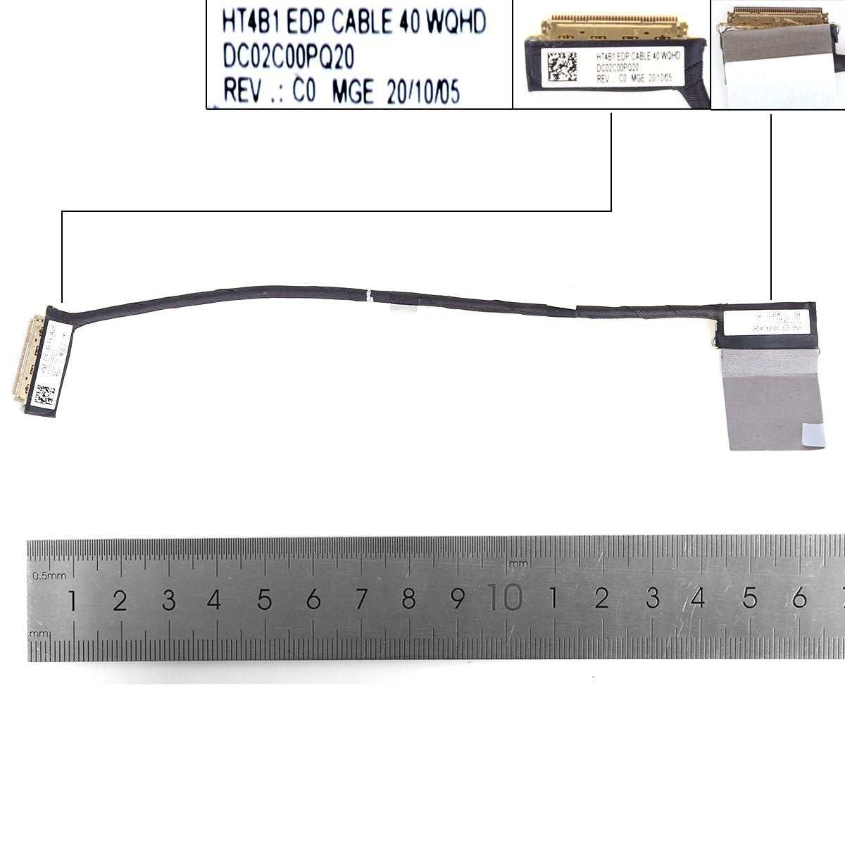 Cable Flex Para Portátil Lenovo Thinkpad T14S Gen 2 Wqhd 5C11C12514 Dc02C00Pq20 Dc02C00Pq10 40 Pines