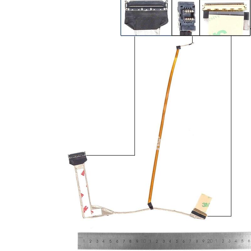 Cable Lcd Led Msi Gp75 Gl75 Ge75 Ms 17e4 Ms17e9 40pin 0.5. K1n 3040162 J36 K1n 3040125 H39
