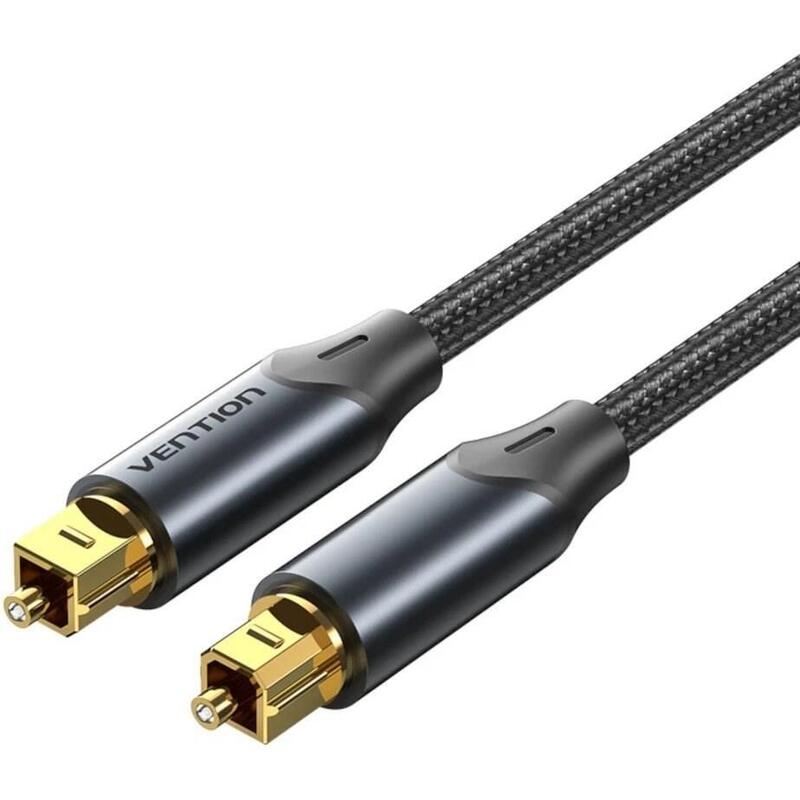 Cable Óptico De Audio Vention Trenzado De 5 M