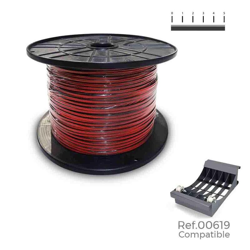 Cable Paralelo 48v 2 X 1,50 Mm² Rojo/Negro 500 M (Bobina Grande)