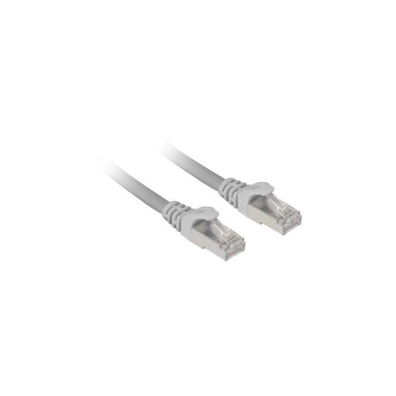 Cable Sharkoon Sftp, Rj-45, Cat.7a Gris, 3 Metros 4044951029709