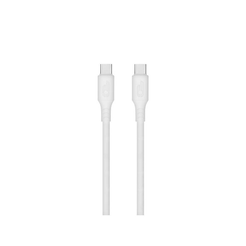Blackbyte By Pedro Buerbaum Cable Usb-C Macho A Usb-C Macho De Silicona - Hasta 60w - 2 Metros - 480mbps - Compatible
