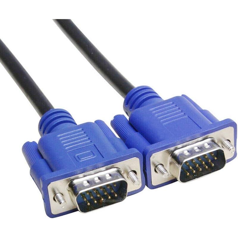 Cable Vga Macho Vga Macho 1.50m Negro