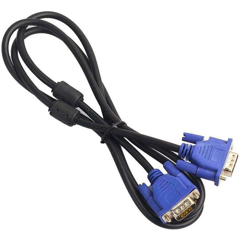 Cable Vga Macho Vga Macho 1.50m Negro