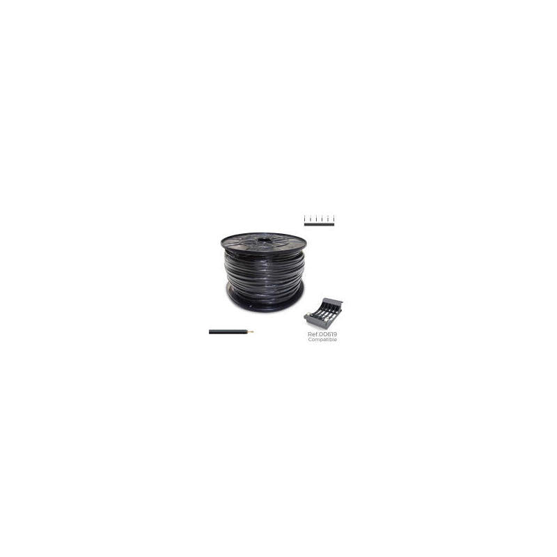 Cablecillo H07z1-K 1,5 Mm² Negro 500m.