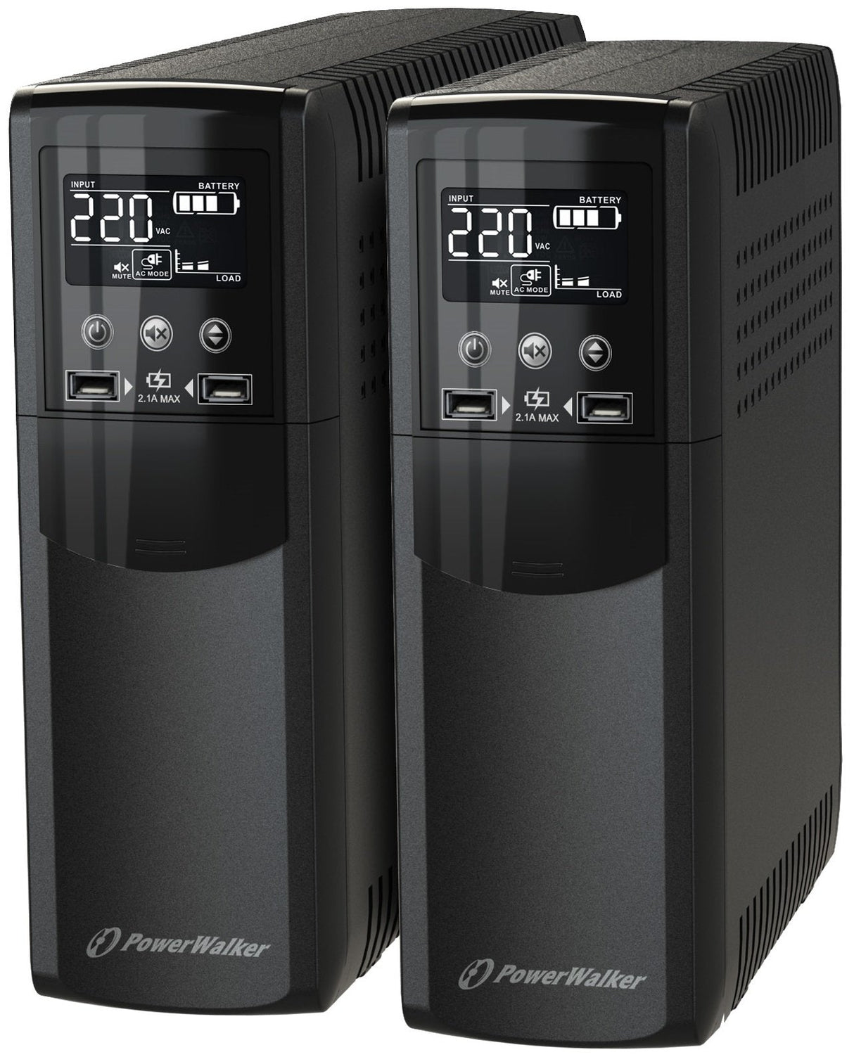 Power Walker Ups Line-Interactive Csw 600va 4x Fr, Rj11 / Rj45 In/Out, Usb,Lcd