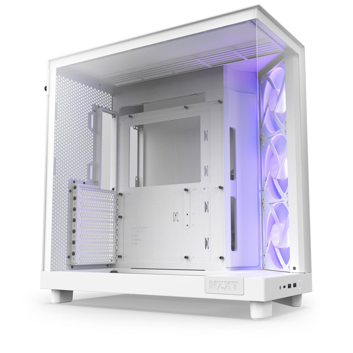 EAN 5056547204062 - NZXT H6 Flow RGB Midi Tower Blanco imagen 17