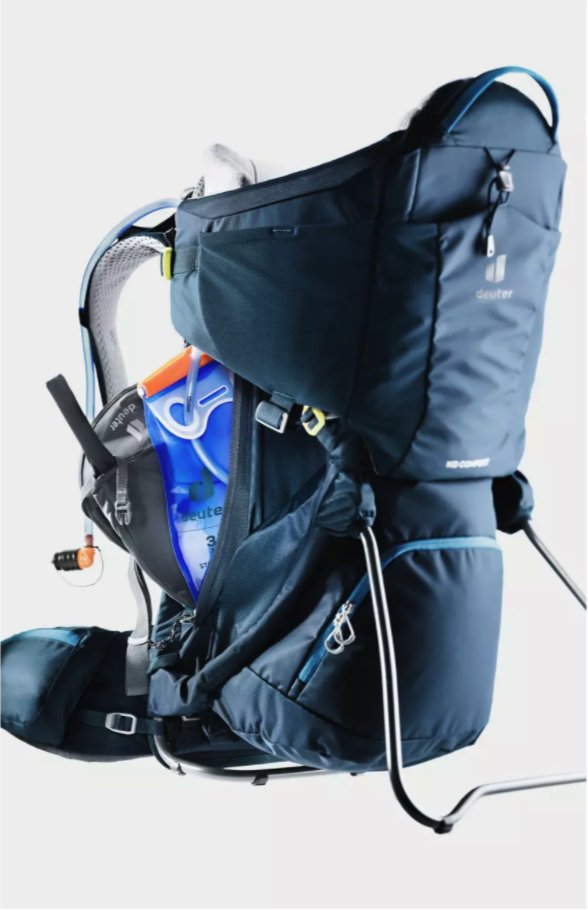 EAN 4046051115535 - Deuter Kid Comfort Mochila portabebés Poliamida Azul imagen 3