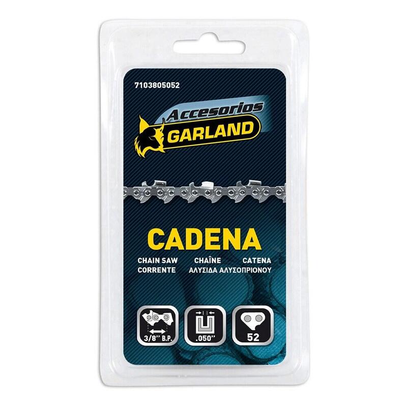 Cadena De Motosierra Para Espada 14 Pulg / 35 Cm, 52 Eslabones, 3/8 Pulg B.P., Espesor 0,050 Pulg / 1,3 Mm