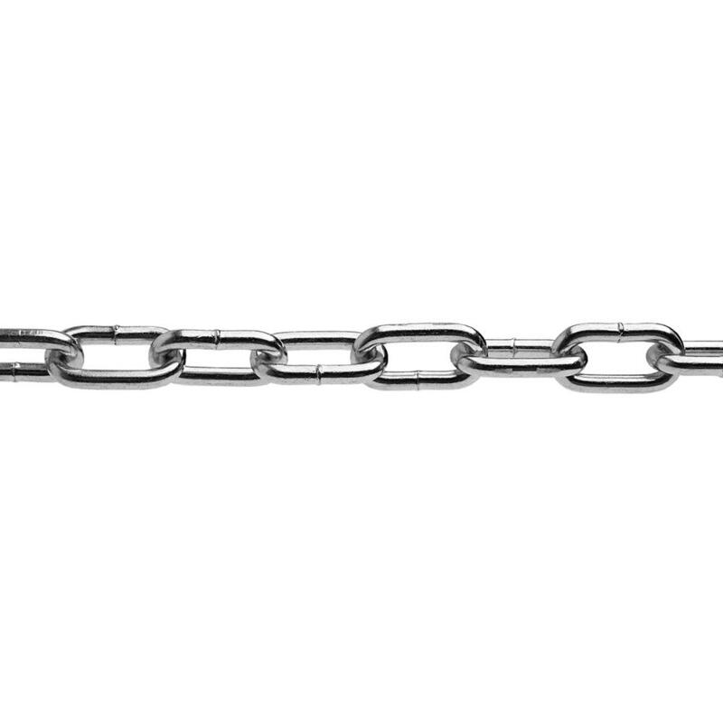 Cadena Eslabones Zincada Ø 10 Mm Din 5685 Bobina De 13 M