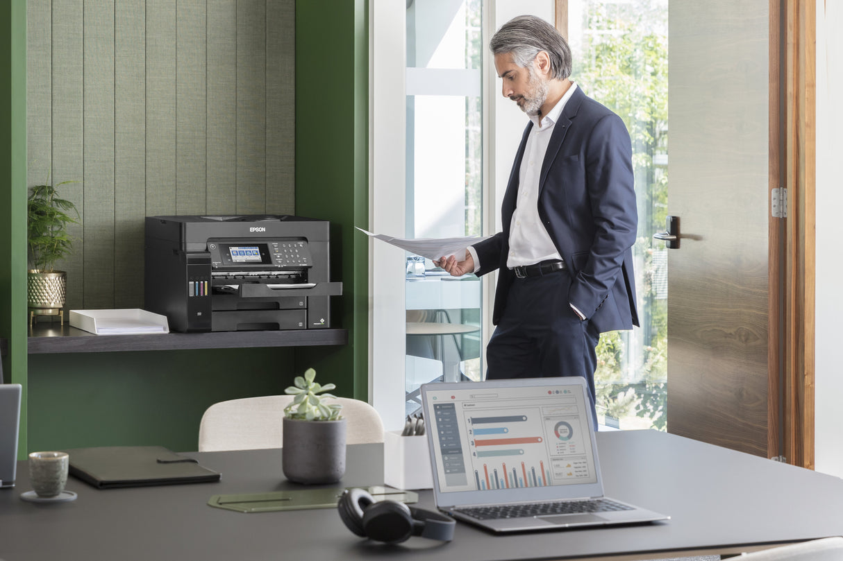 Tinta De Impresora Epson Ecotank L15160, A3 +, 32ppm, 1200x4800 Dpi, Usb, Wi-Fi, 3 Años De Garantía Después Del Registro