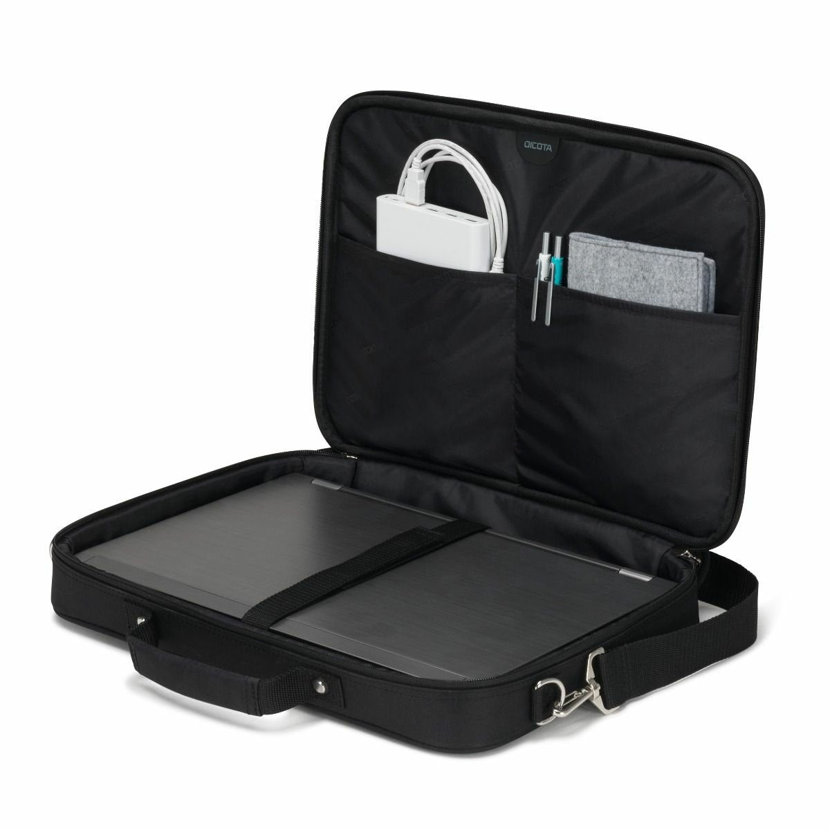 EAN 7640158668658 - DICOTA D31686 maletines para portátil 39,6 cm (15.6") Maletín Negro imagen 3