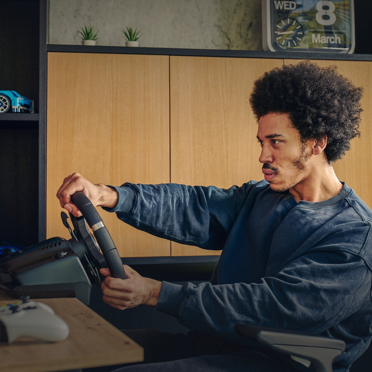 EAN 5099206058996 - Logitech G 941-000123 mando y volante Negro USB 2.0 Volante + Pedales Analógico/Digital PC, Xbox One, Xbo imagen 3