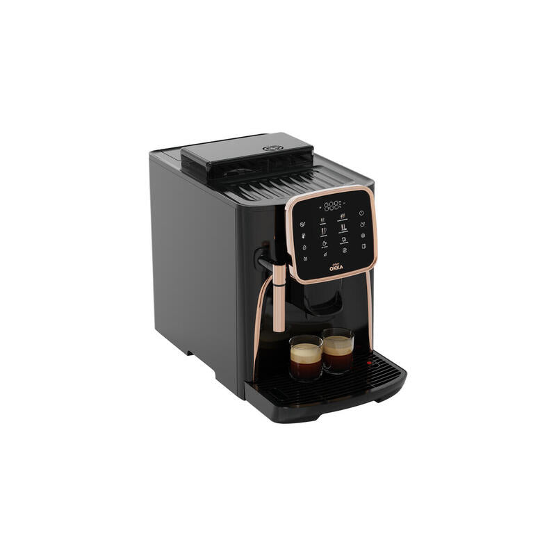Cafetera Arzum Okka Espresso Pro, Totalmente Automático Negro/Bronce, 1450 Vatios Ok0030-0400
