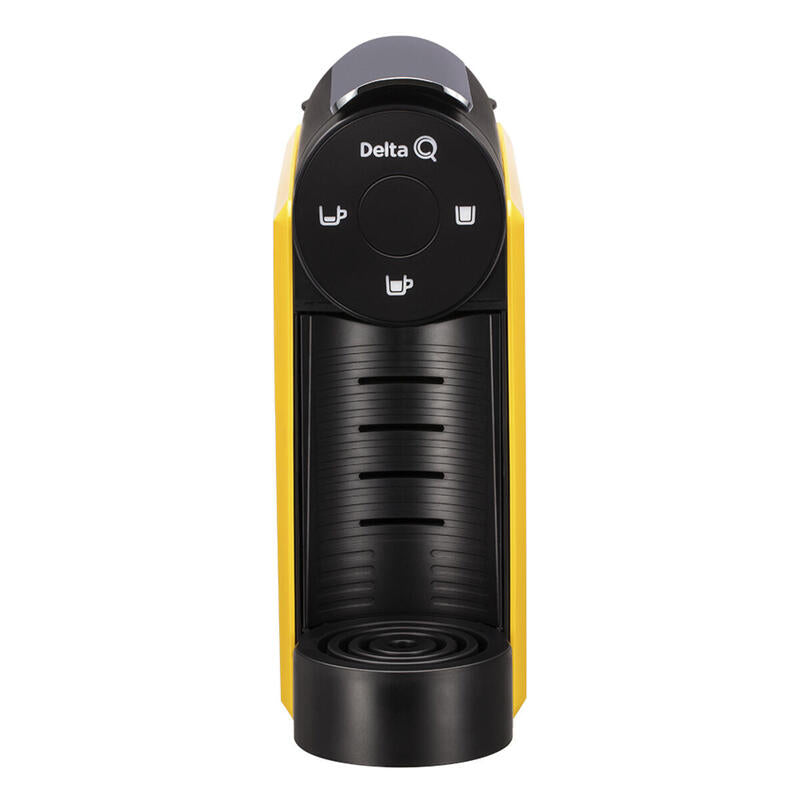 Cafetera De Cápsulas Delta Mini Qool Amarilla